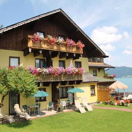 Seepension Neubacher Kg Nussdorf am Attersee Bagian luar foto