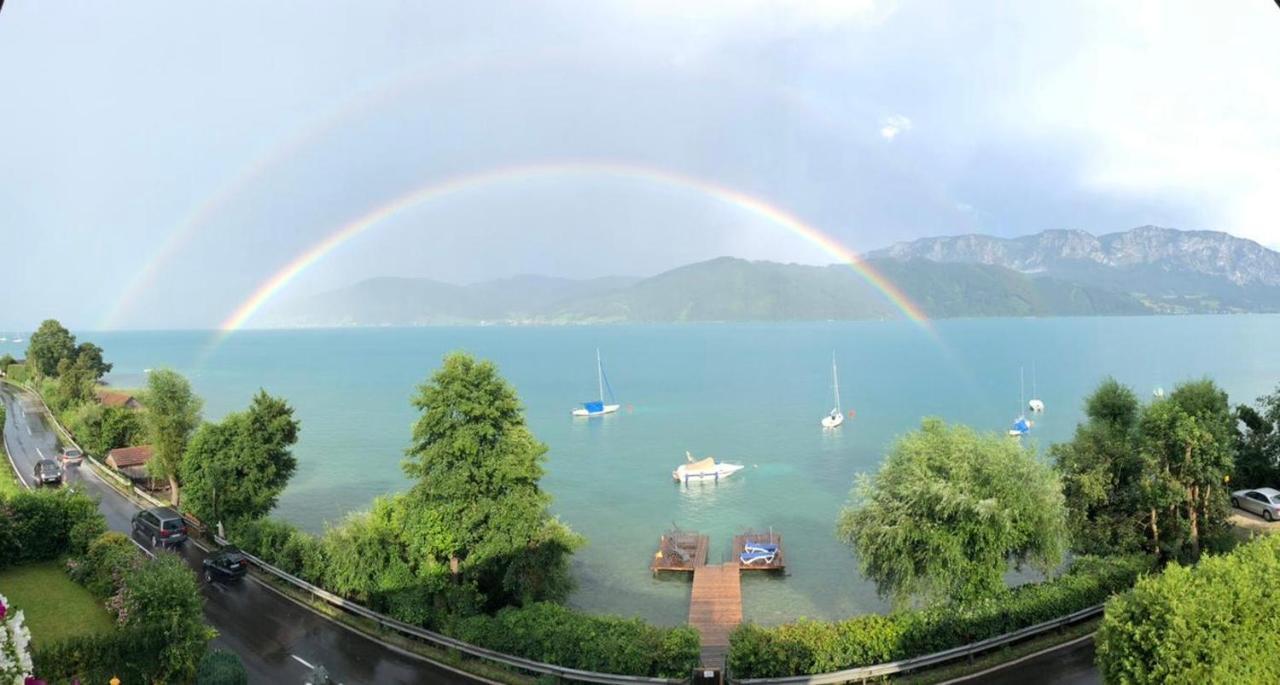 Seepension Neubacher Kg Nussdorf am Attersee Bagian luar foto
