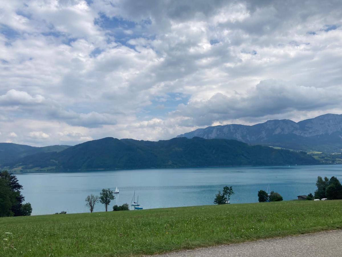 Seepension Neubacher Kg Nussdorf am Attersee Bagian luar foto