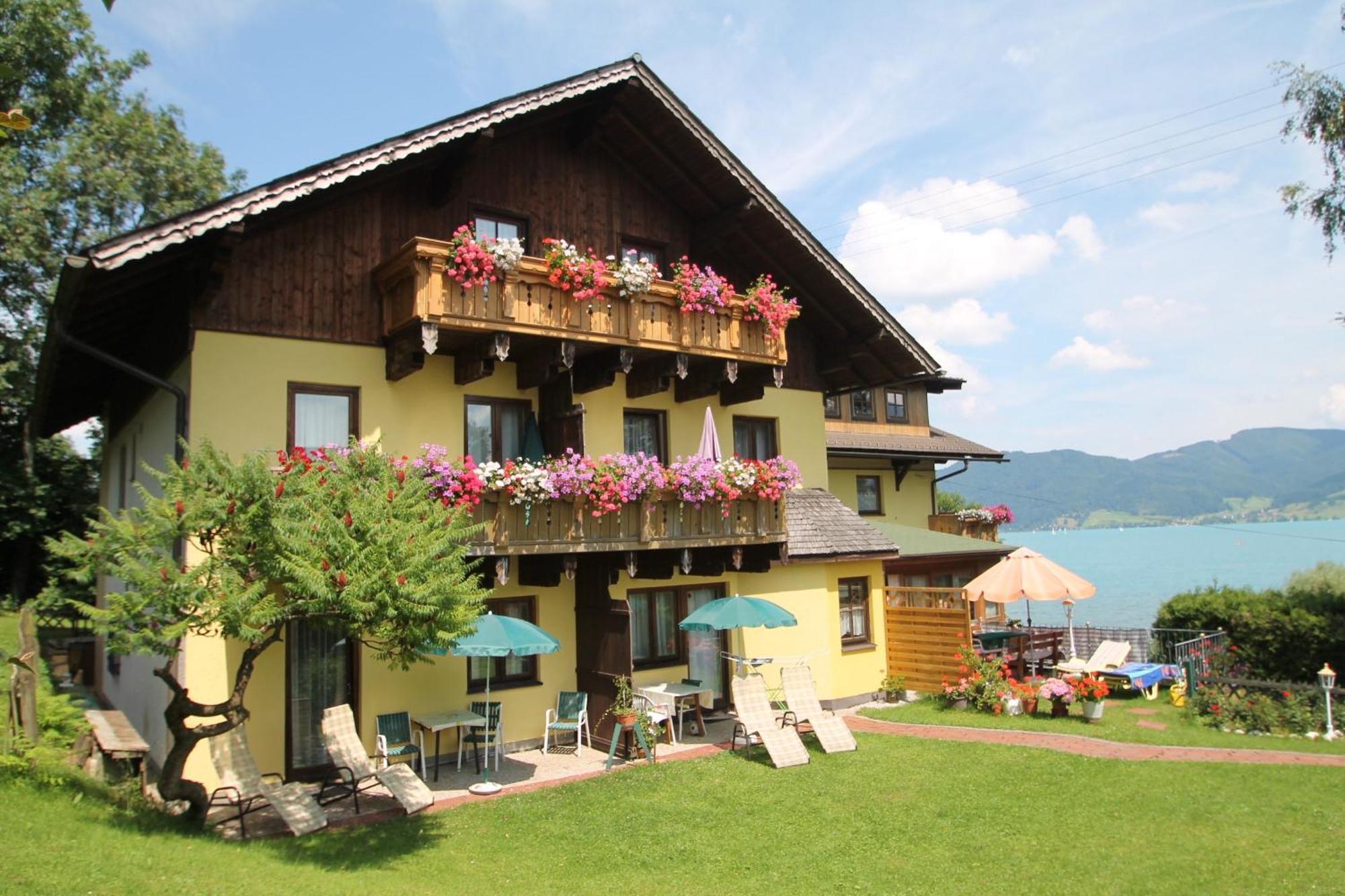 Seepension Neubacher Kg Nussdorf am Attersee Bagian luar foto