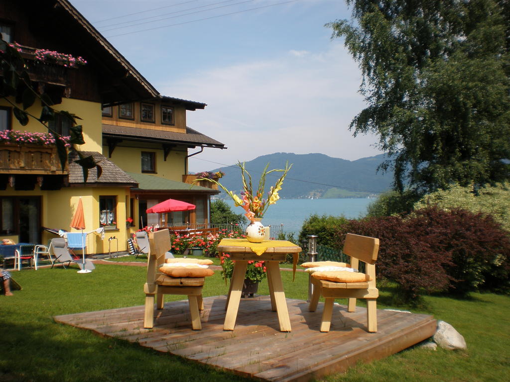 Seepension Neubacher Kg Nussdorf am Attersee Bagian luar foto