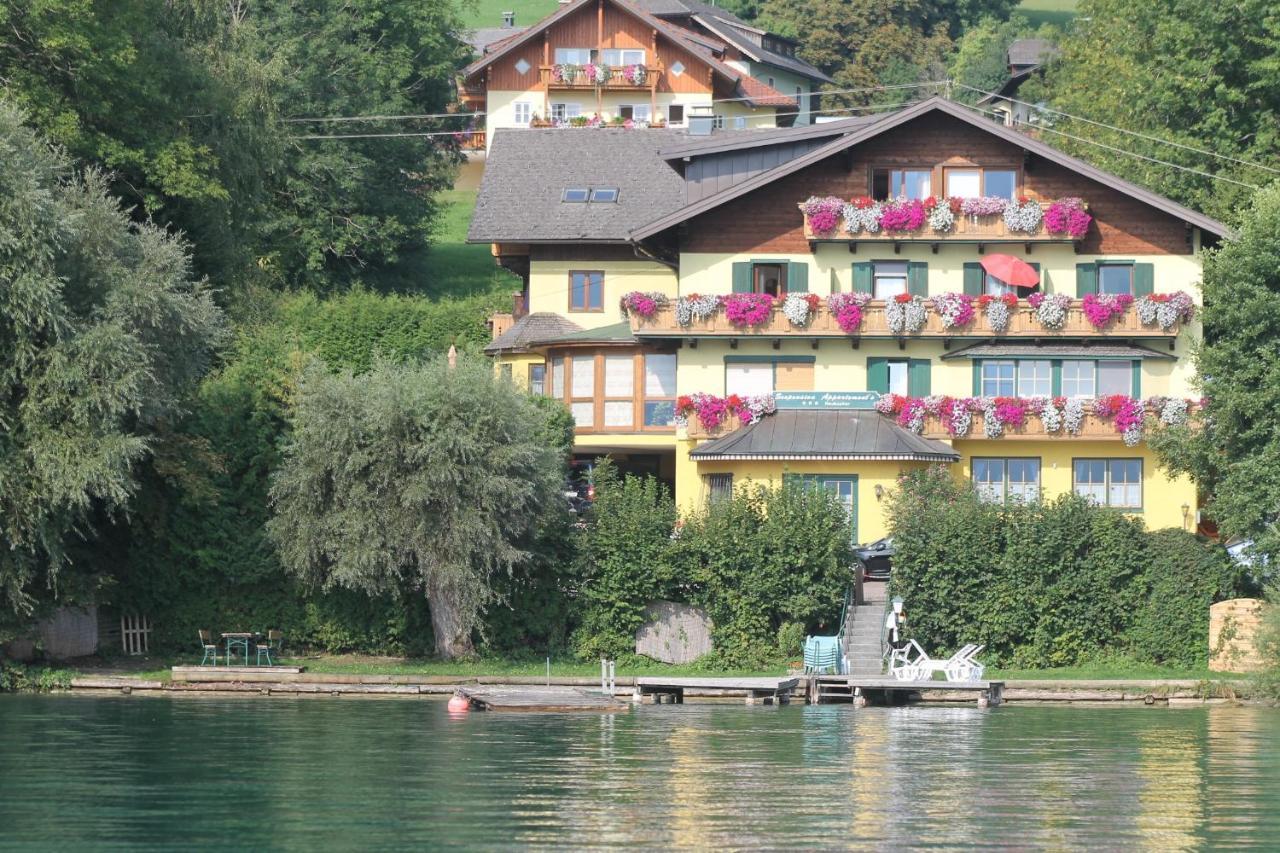 Seepension Neubacher Kg Nussdorf am Attersee Bagian luar foto